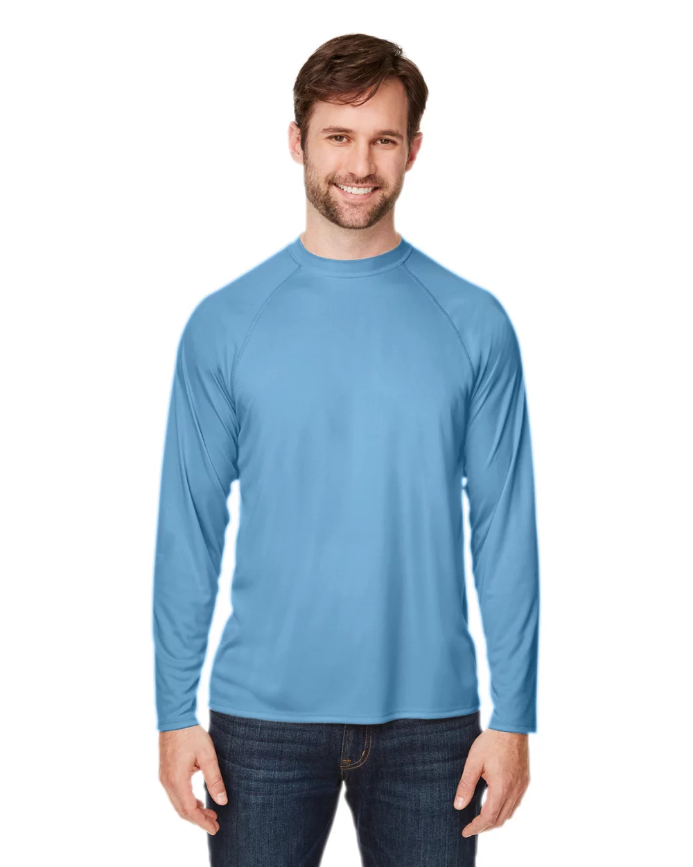 T-shirt raglan unisexe CORE 365 Ultra UVP™ Marina
