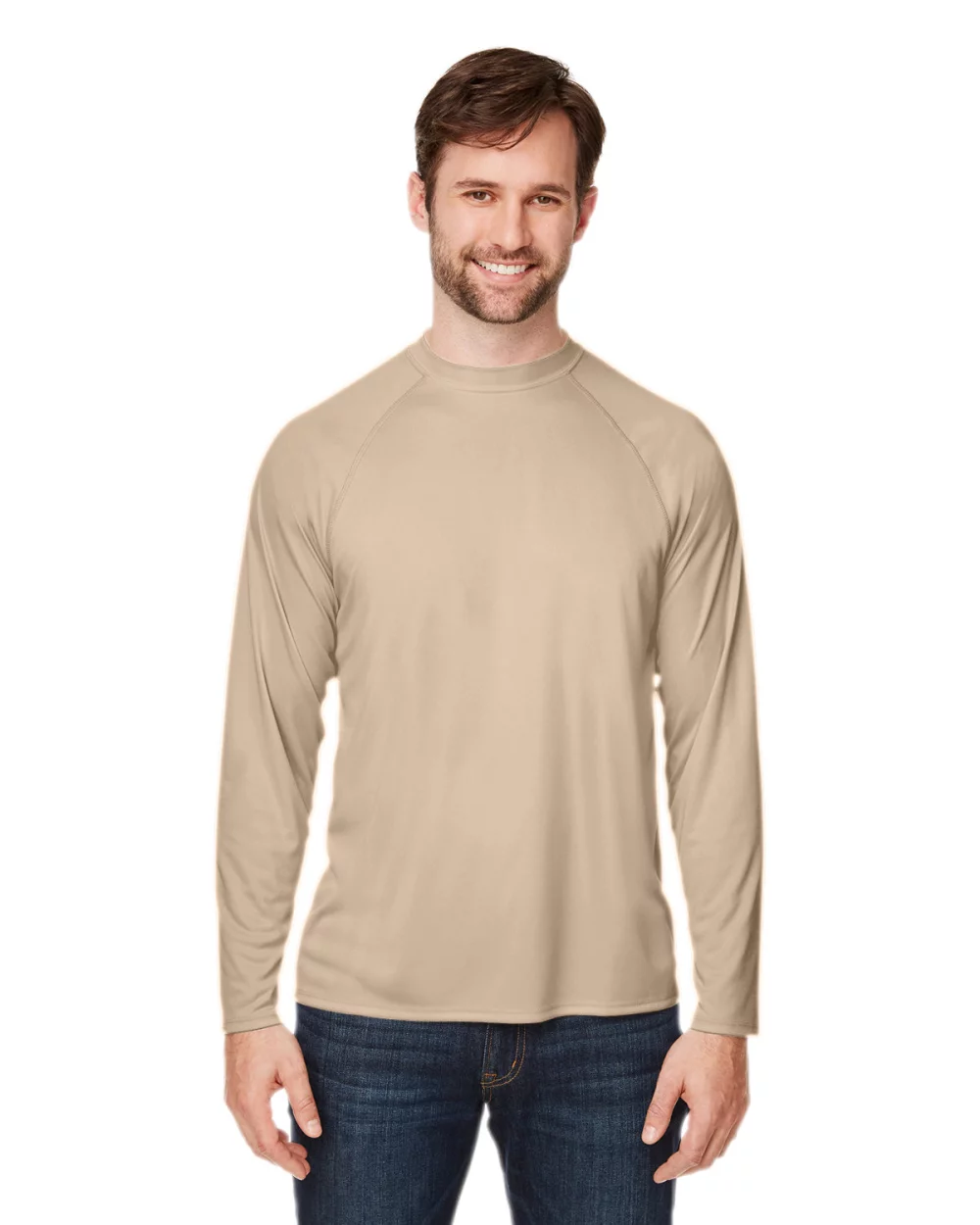 T-shirt raglan unisexe CORE 365 Ultra UVP™ Marina
