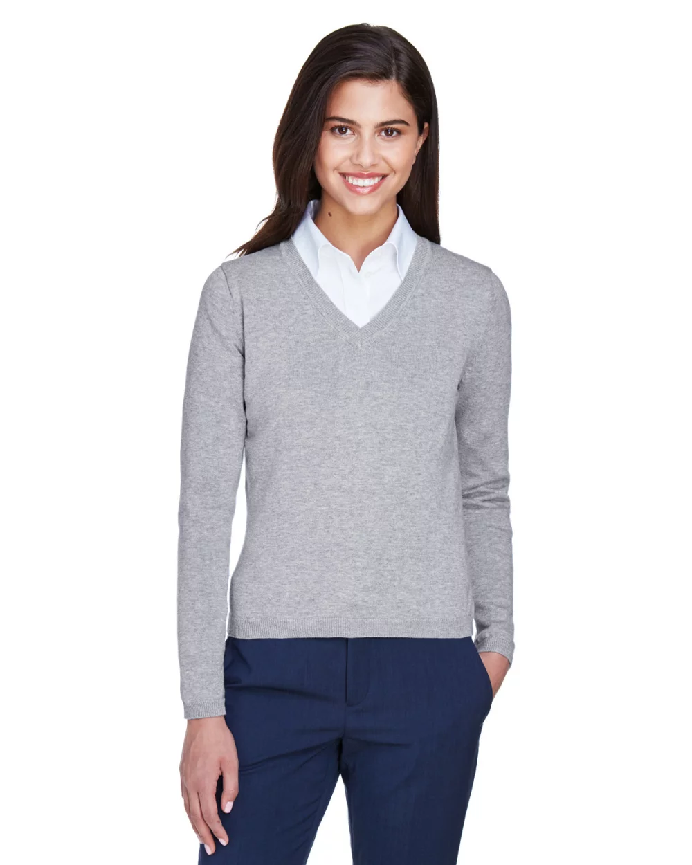 DEVON AND JONES Ladies' V-Neck Sweater