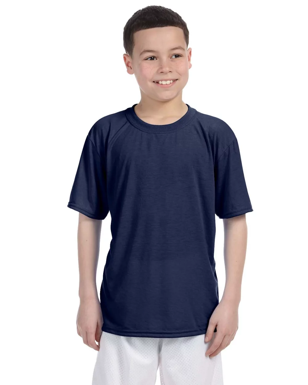 T-shirt de performance pour jeunes de la marque Gildan.