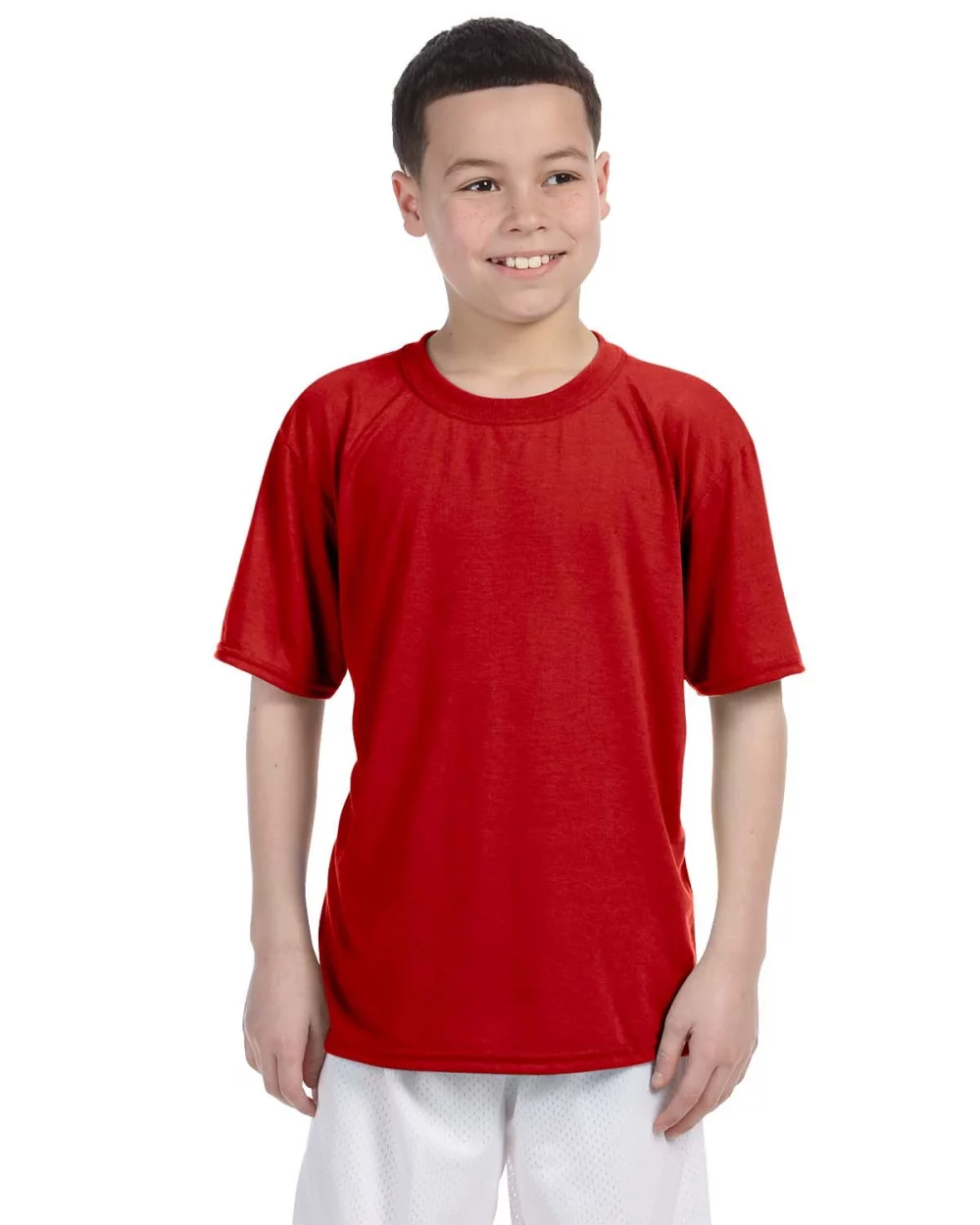 T-shirt de performance pour jeunes de la marque Gildan.
