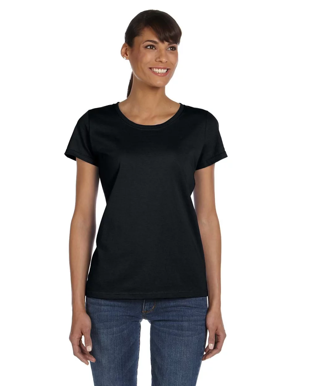 T-shirt en coton HD pour femmes de Fruit of the Loom