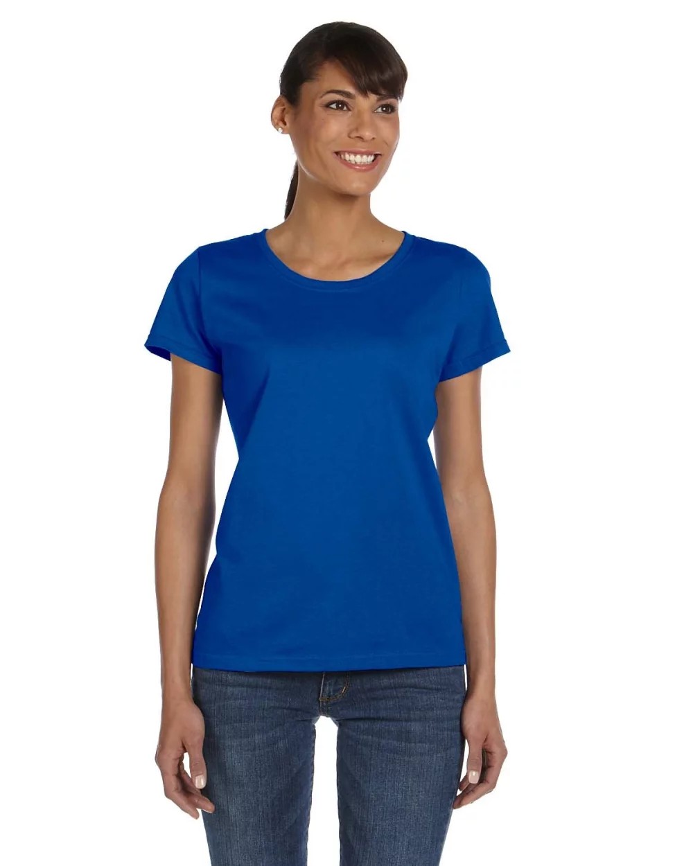 T-shirt en coton HD pour femmes de Fruit of the Loom