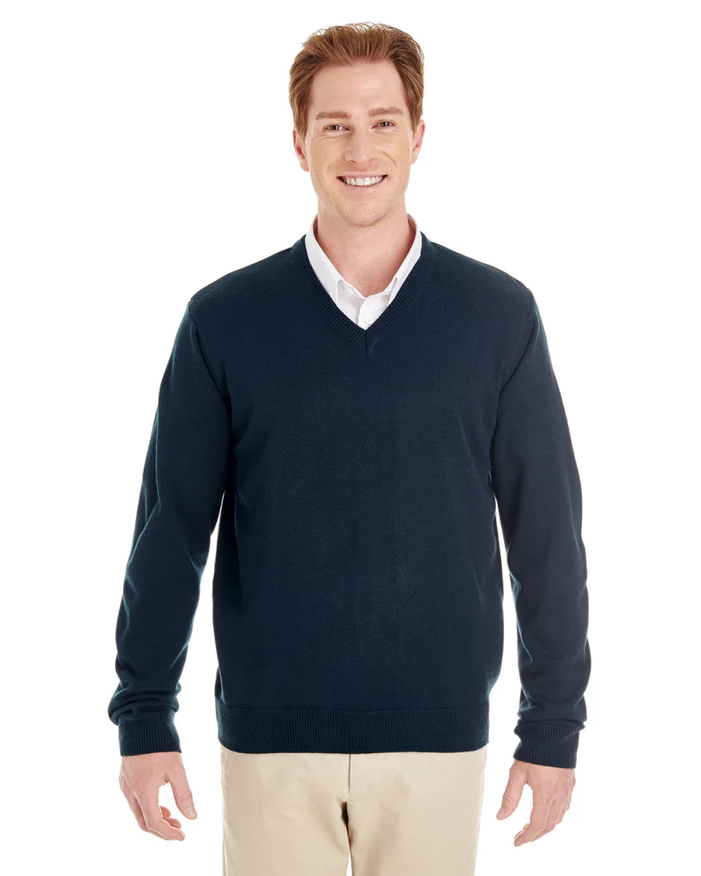 Harriton Men's Pilbloc™ V-Neck Sweater