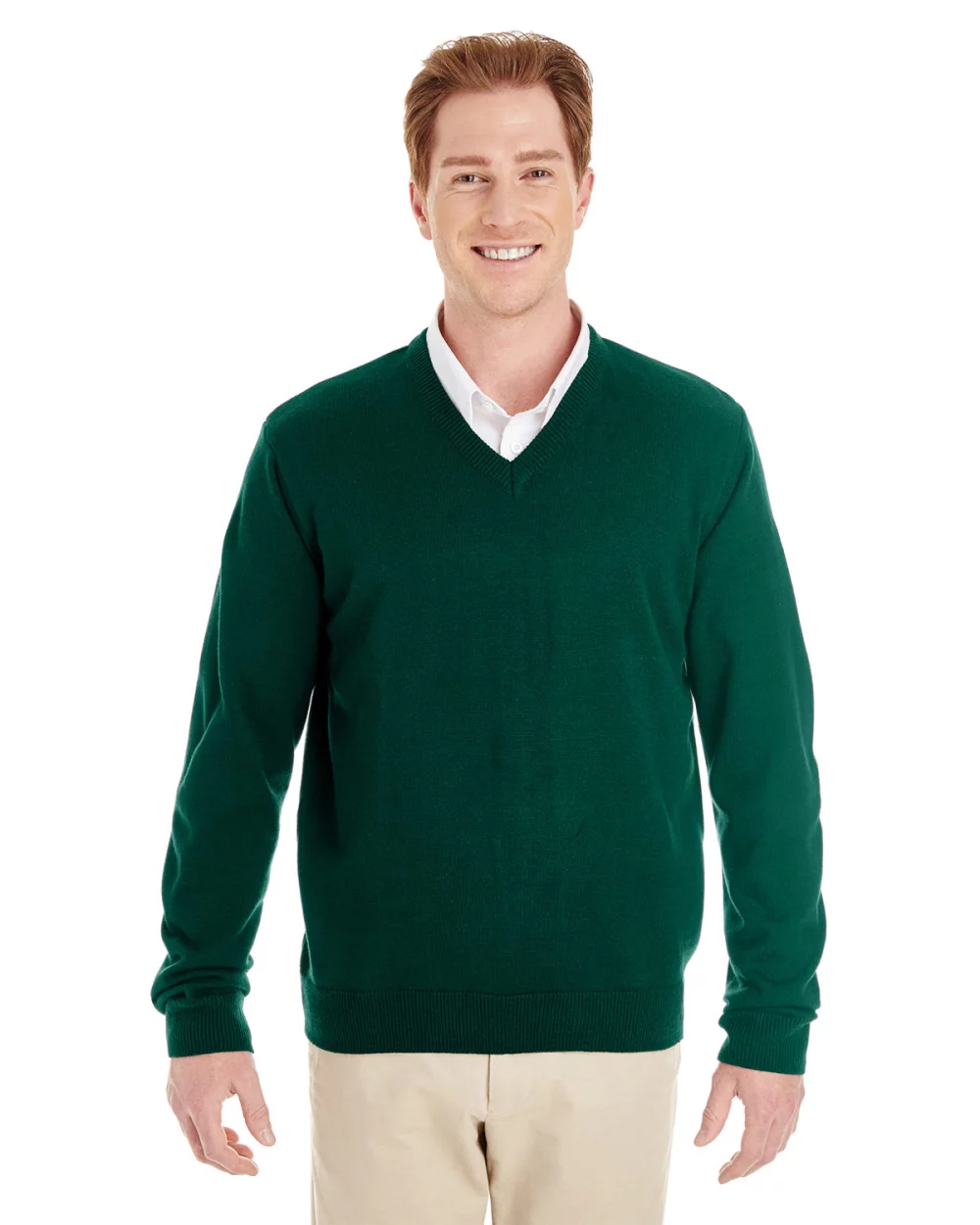 Harriton Men's Pilbloc™ V-Neck Sweater