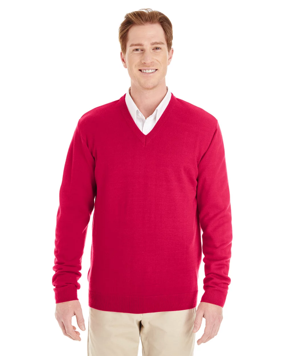 Harriton Men's Pilbloc™ V-Neck Sweater