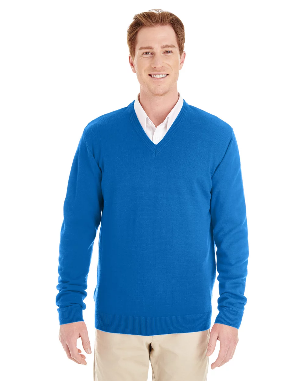 Harriton Men's Pilbloc™ V-Neck Sweater