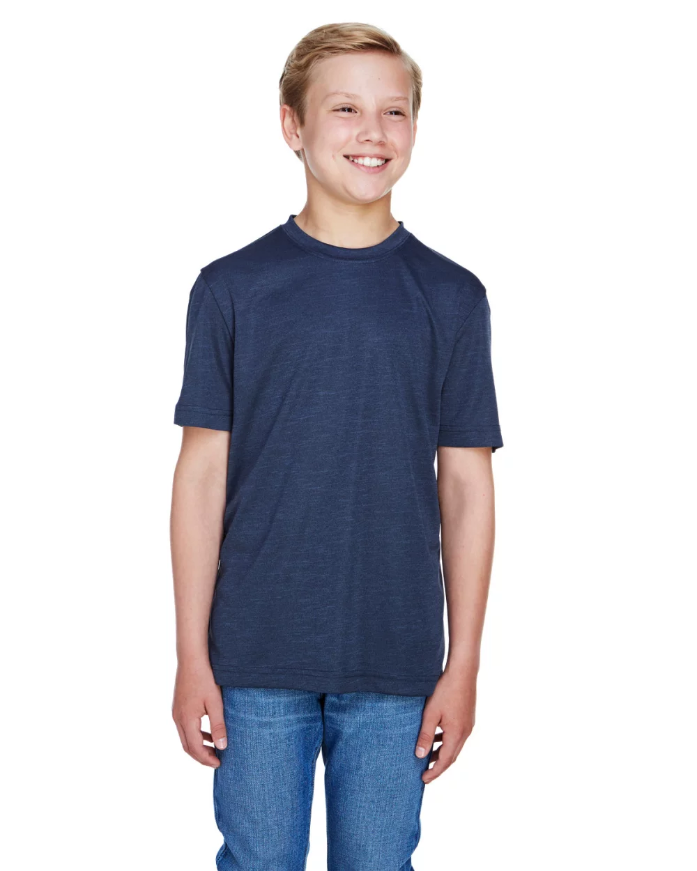 T-shirt de performance Team 365 Youth Sonic Heather