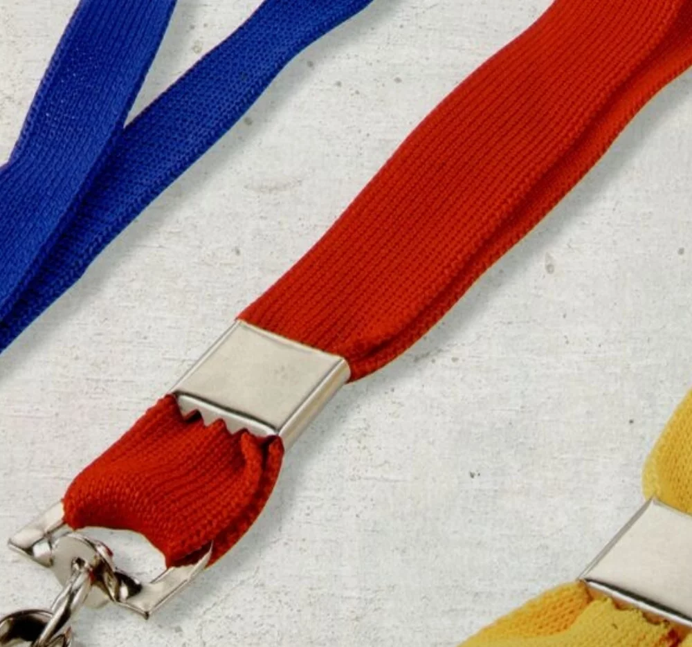 Blank Flat Lace Lanyards (3/4"x36")