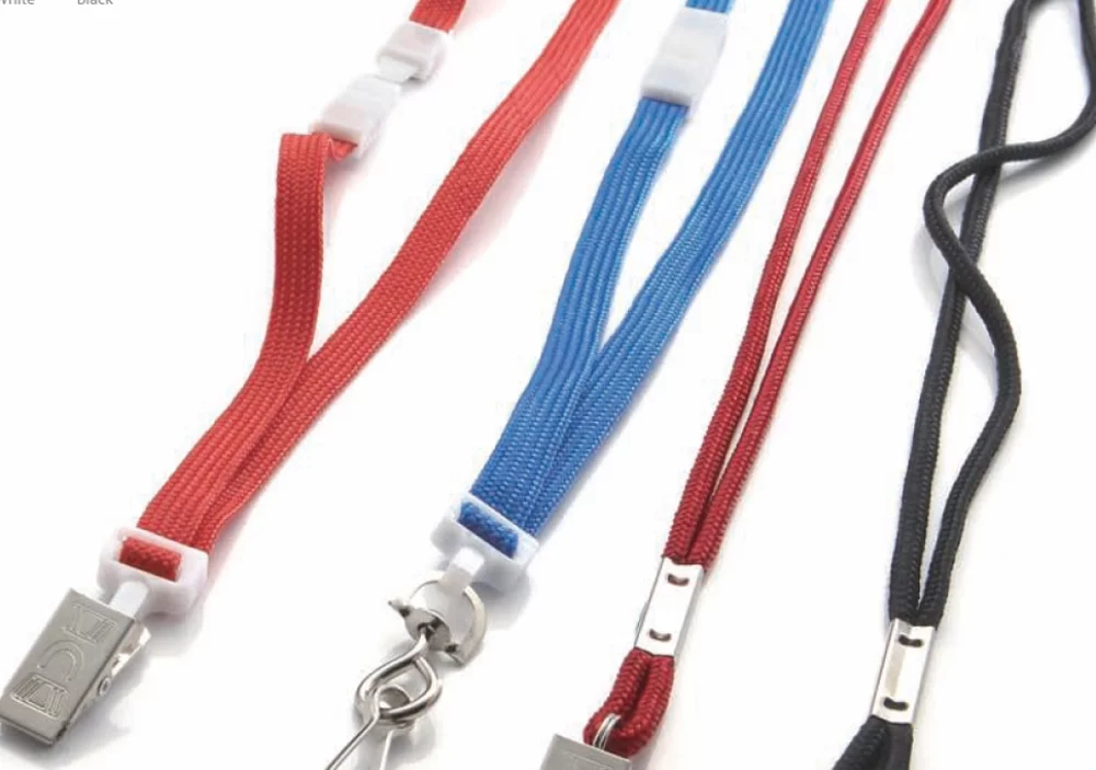 Flat Cord Quick Ship Non Printed Lanyard (3/8" Wide)
