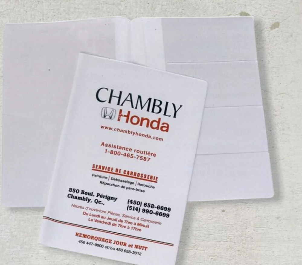 Medium Auto Warranty Holders (9 1/2"x6 1/4")