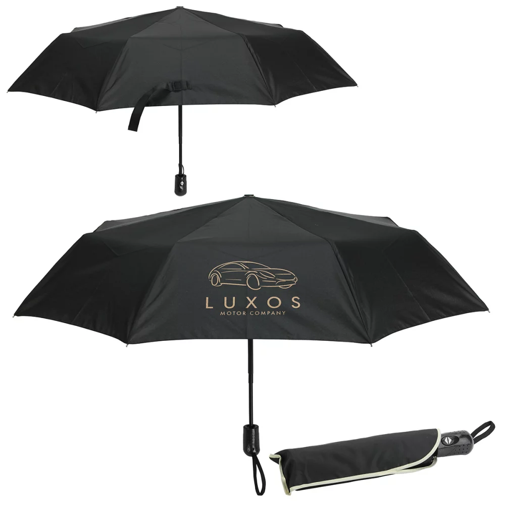 Parapluie portable Horizon 44" Arc avec ouverture et fermeture automatiques