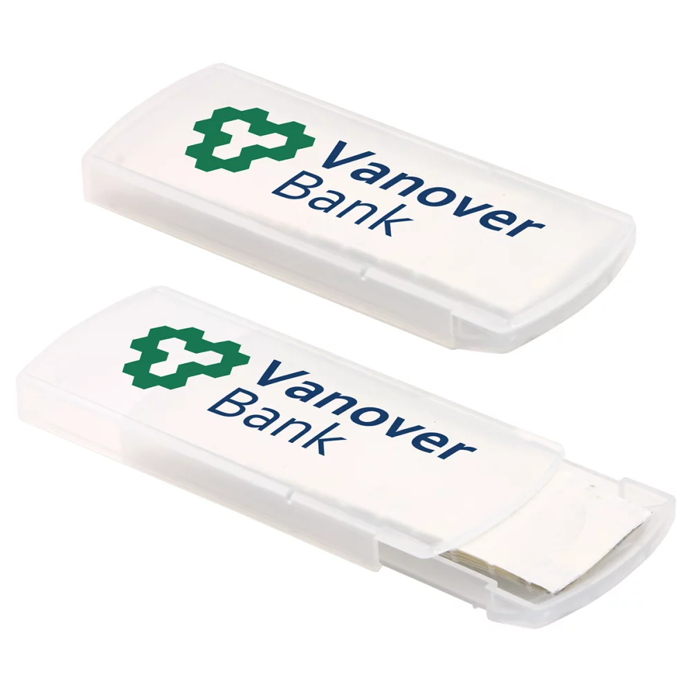 Distributeur de pansements à glissière