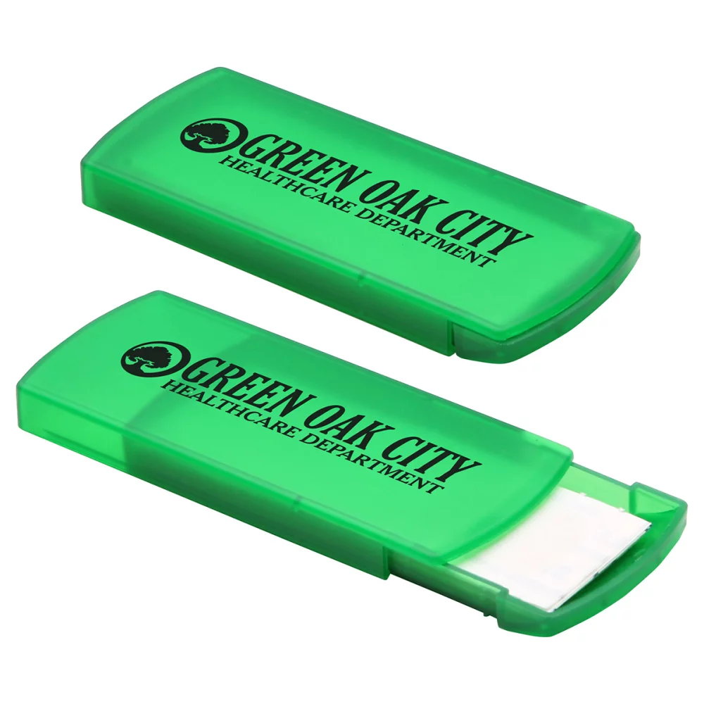 Distributeur de pansements à glissière