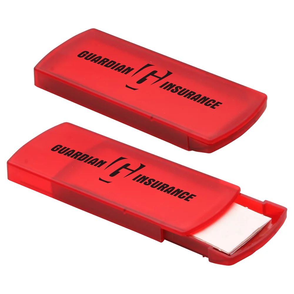 Distributeur de pansements à glissière