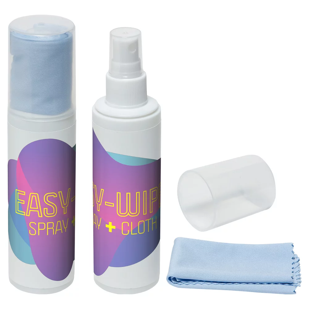 Spray de nettoyage Easy-Wipe de 3,4 oz + chiffon