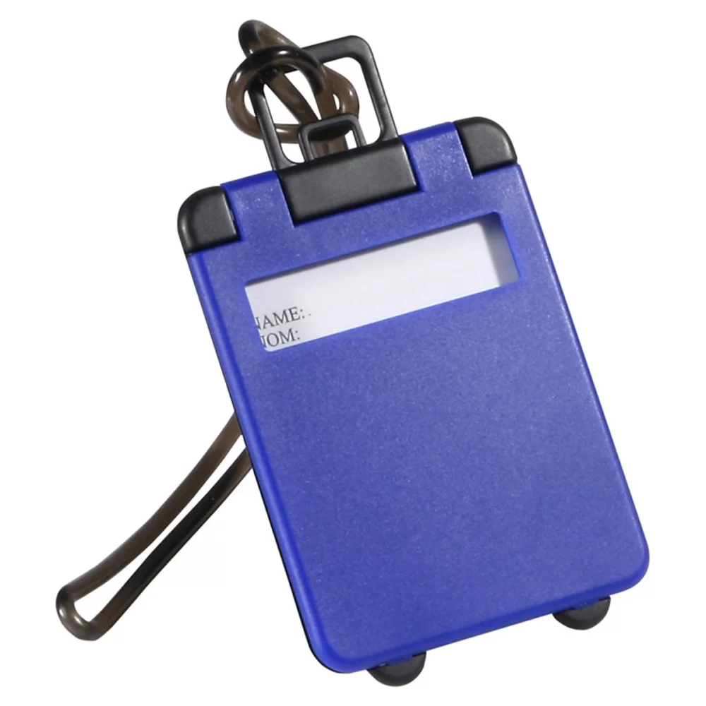 Étiquette de bagage pour sac de voyage