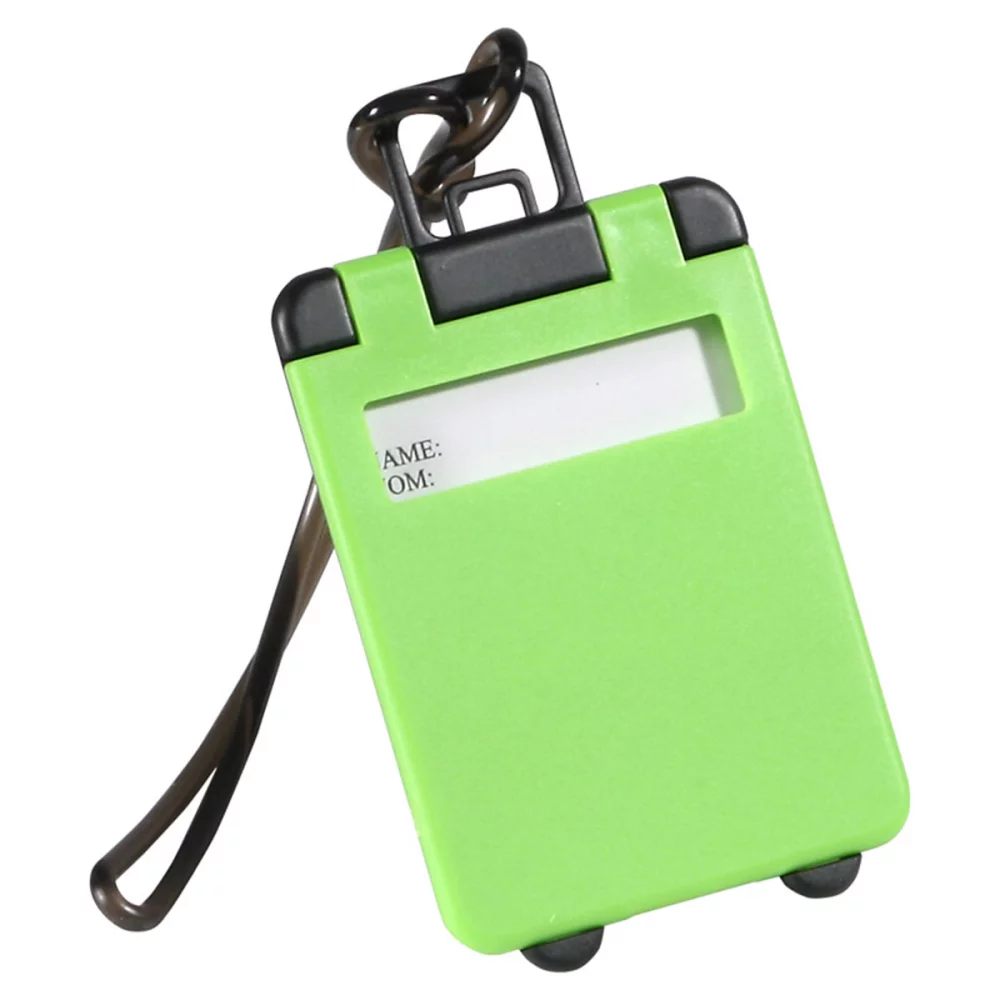 Étiquette de bagage pour sac de voyage