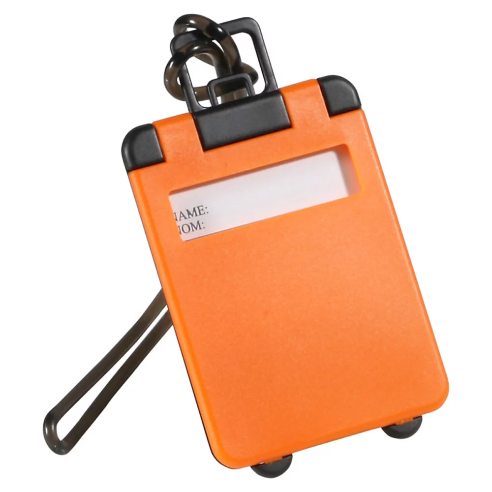 Étiquette de bagage pour sac de voyage