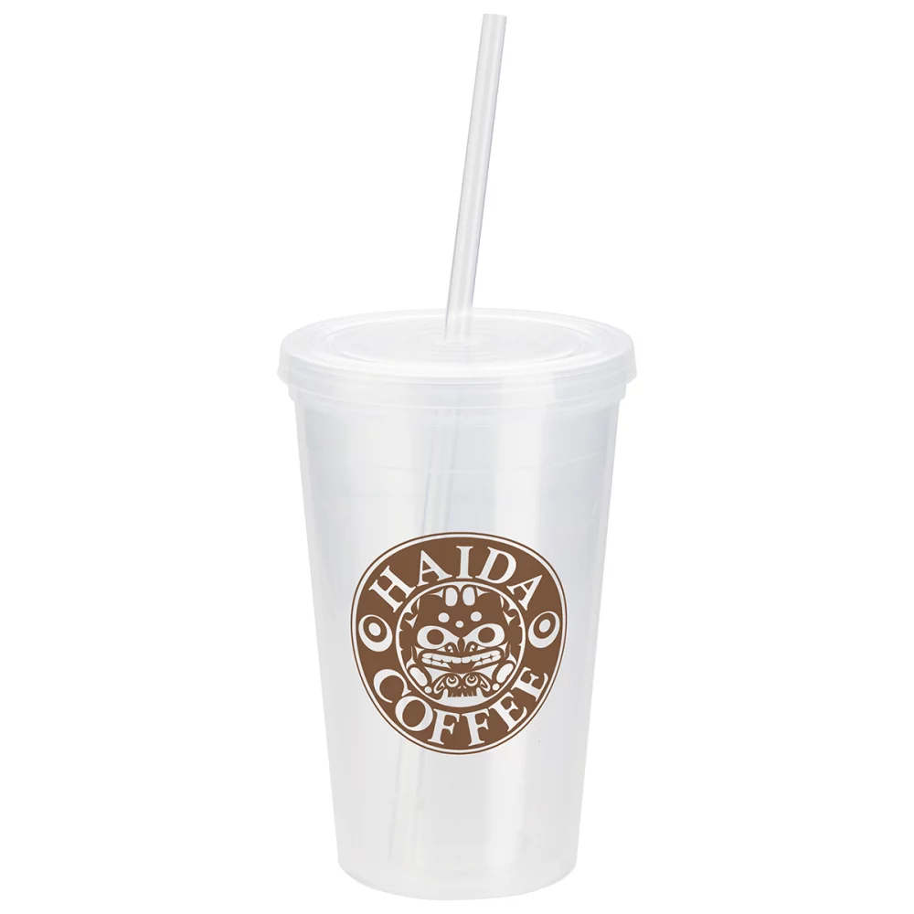 Trifecta 16 oz Tumbler with Lid + Straw