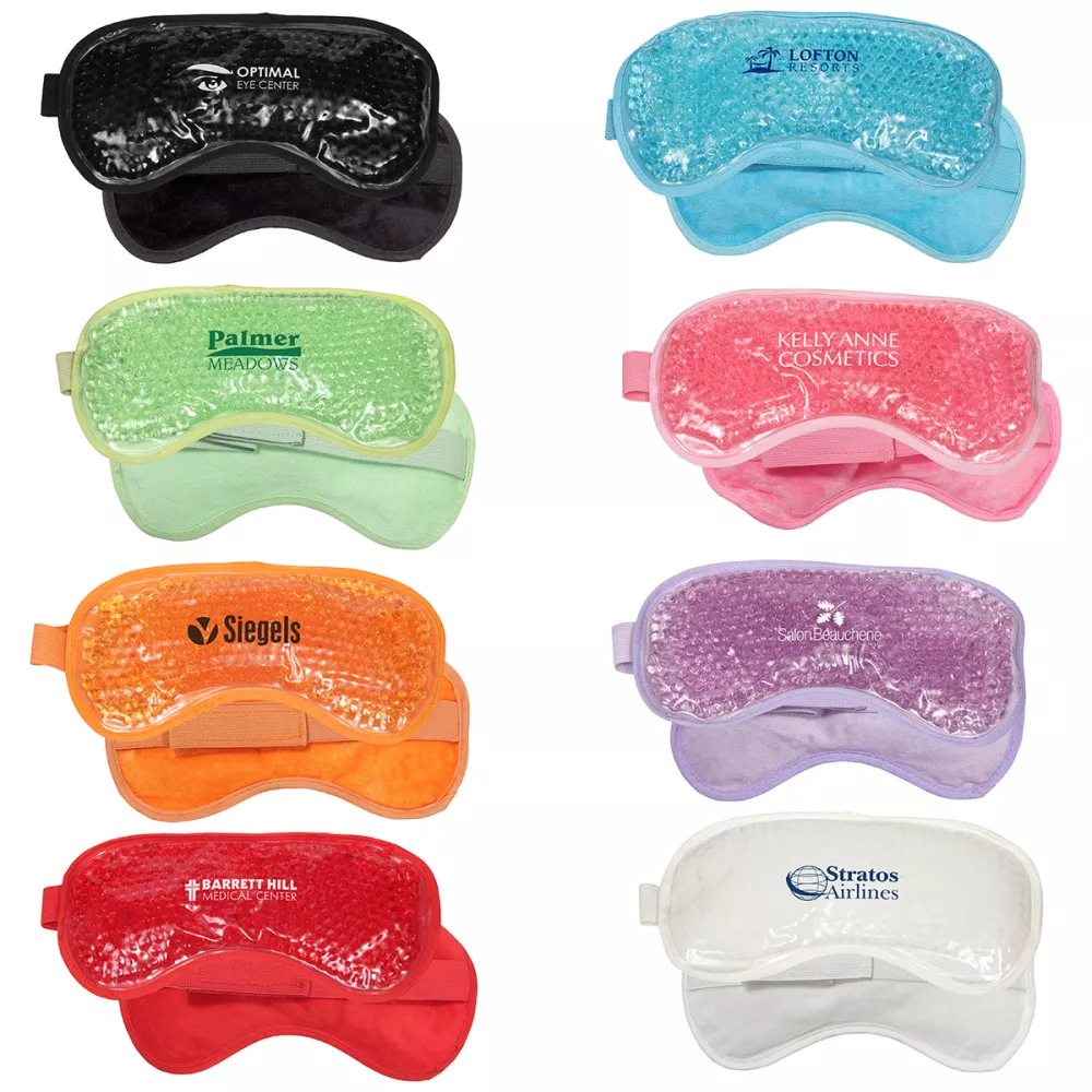Masque pour les yeux chaud/froid en peluche