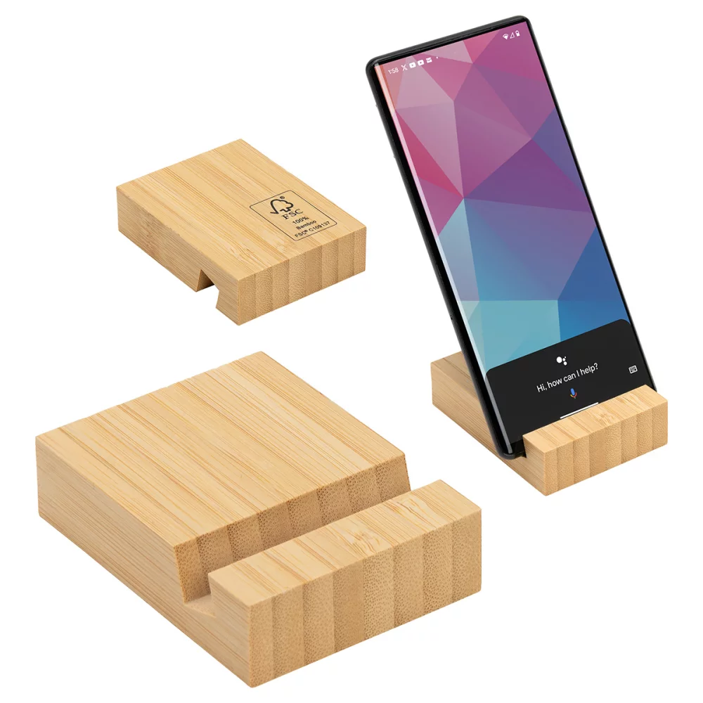 FSC® Bamboo Bloc Phone Stand