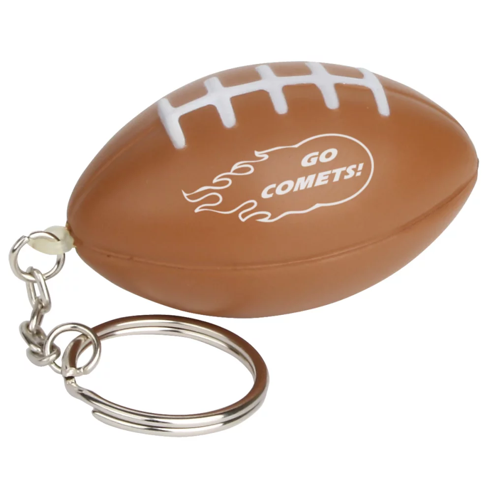 Porte-clés anti-stress de football