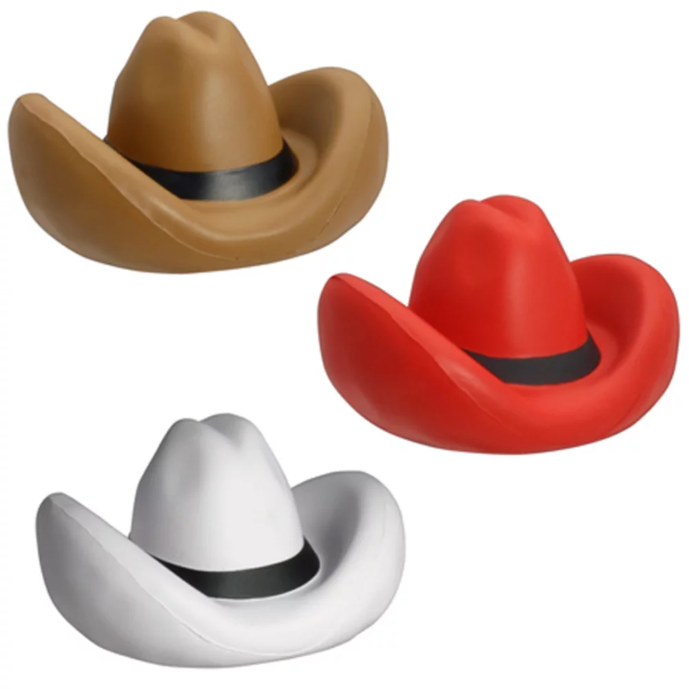Soulageur de stress en forme de chapeau de cowboy