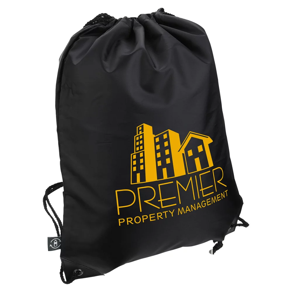 Grab 'N Go RPET Budget Drawstring Backpack