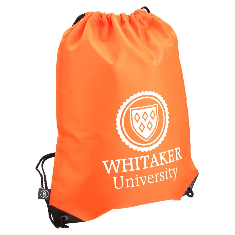Grab 'N Go RPET Budget Drawstring Backpack