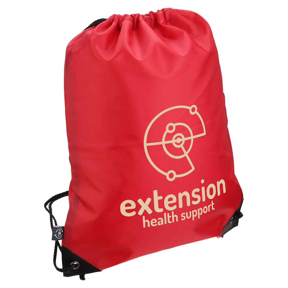 Grab 'N Go RPET Budget Drawstring Backpack