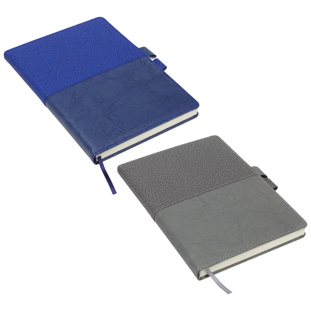 Quarry Textured Journal with Interlocking Pen Closure