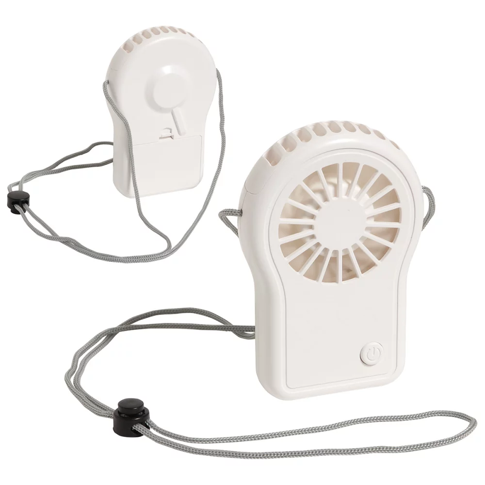 Ventilateur portable Cool Breeze avec lanière réglable.