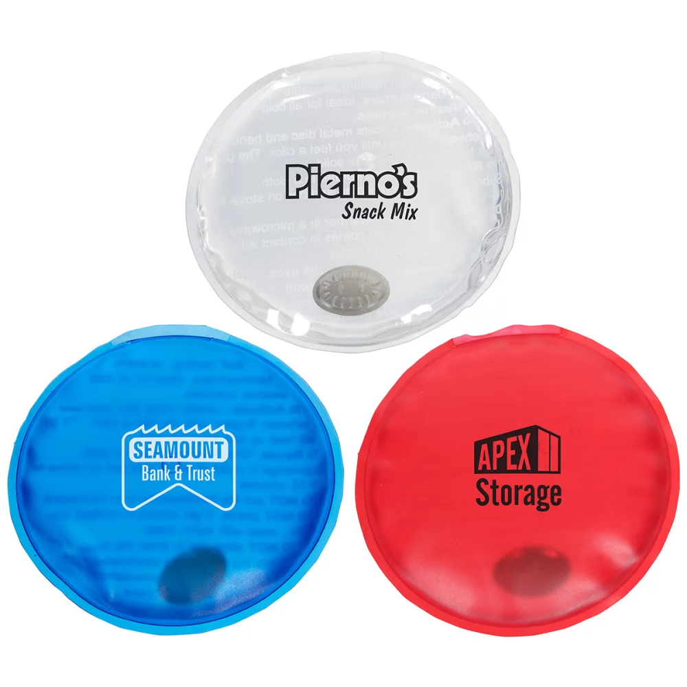 Chauffe-mains magique réutilisable rond