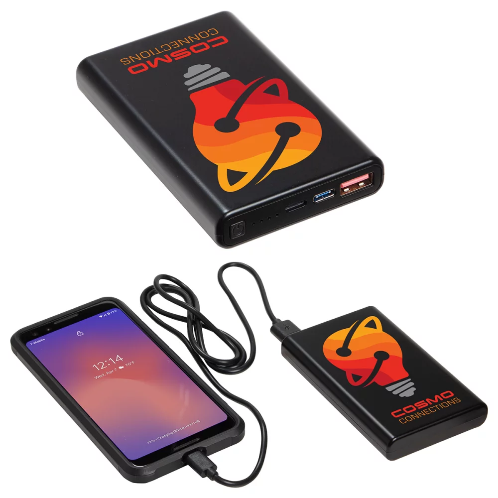 Batterie externe Elite 10000mAh 18W PD avec ports USB-C + Lightning