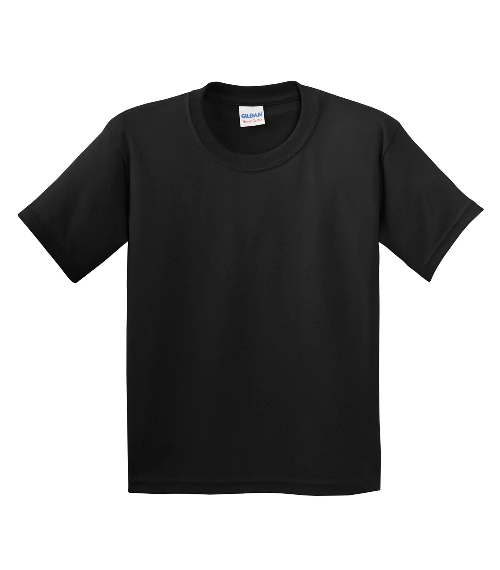T-shirt pour jeunes en coton épais Gildan®.