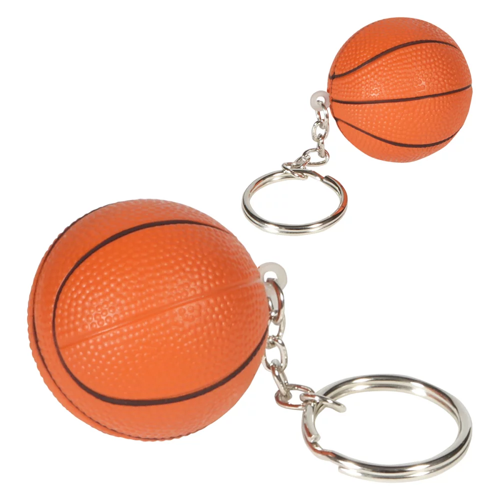 Porte-clés anti-stress de basketball