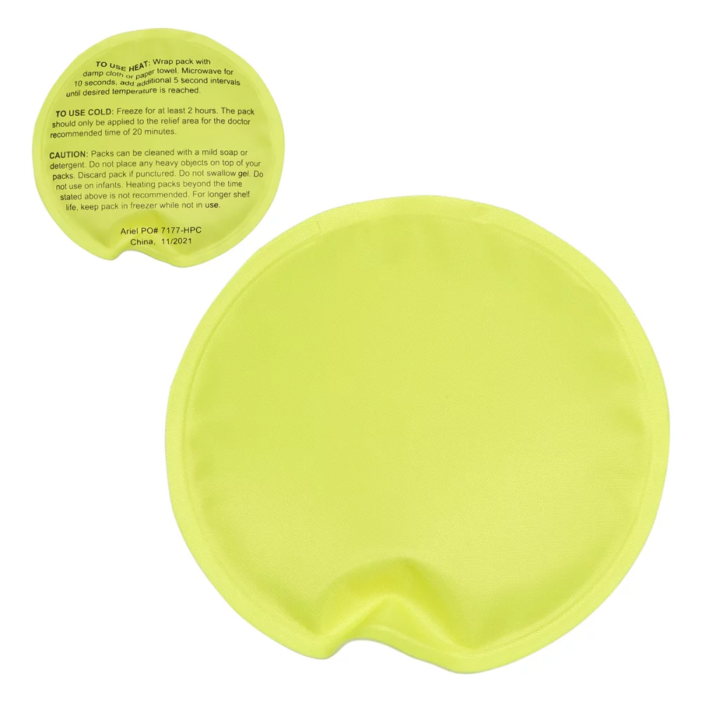 Round Nylon-Covered Hot/Cold Pack