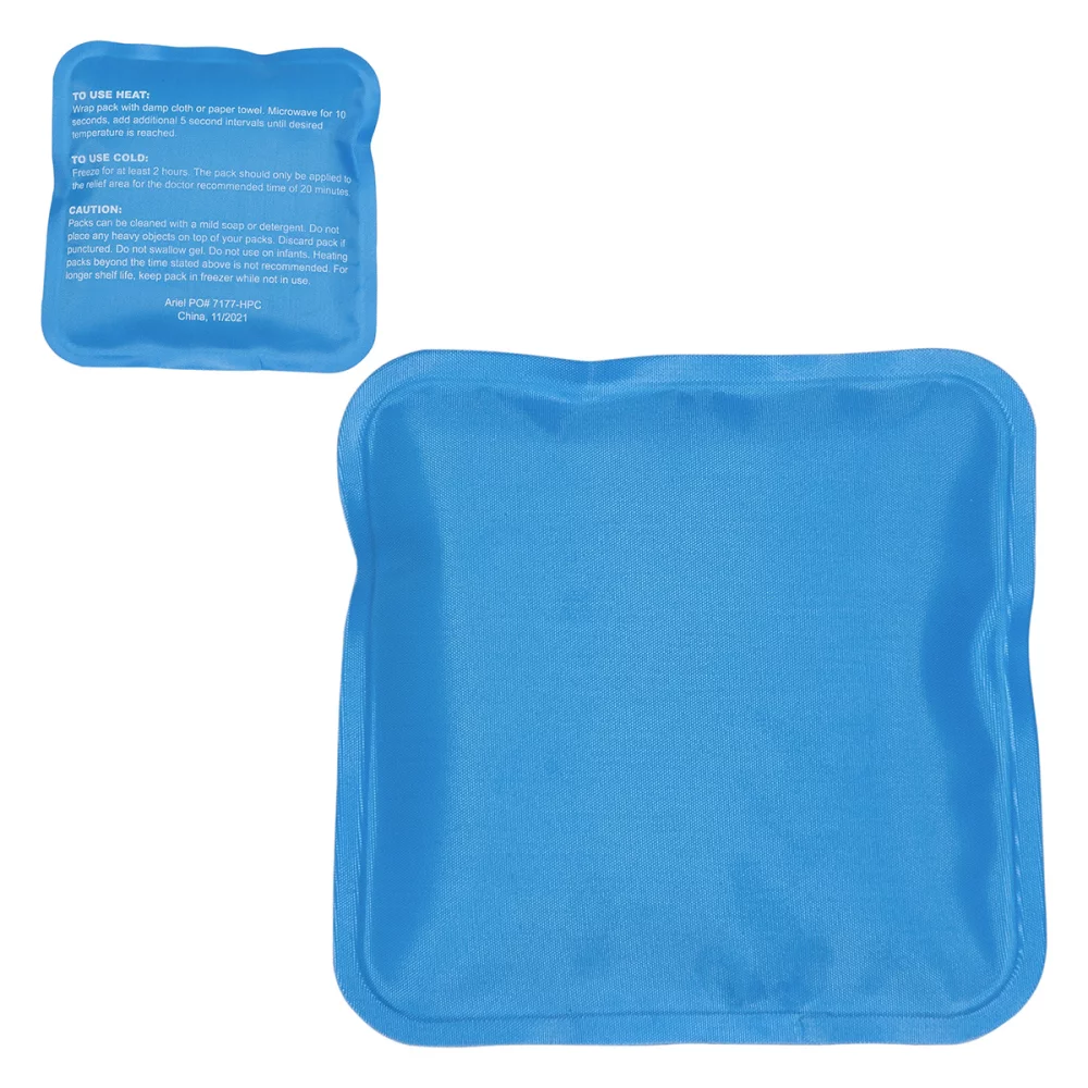 Square Nylon-Covered Hot/Cold Pack
