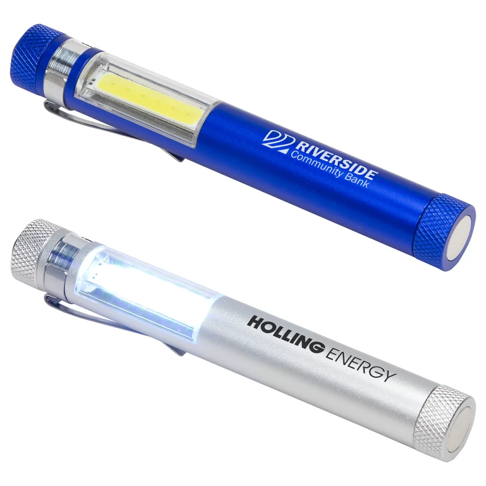 Lampe de poche à clip vif