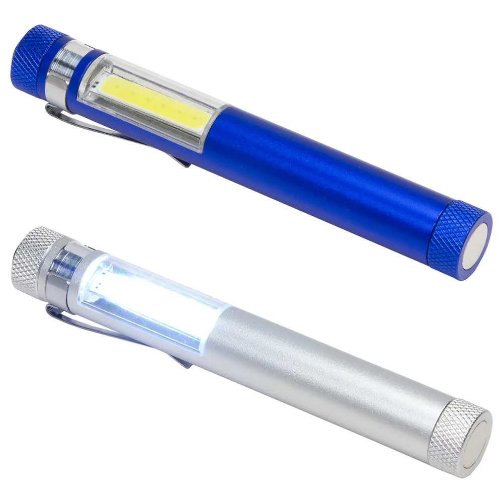 Lampe de poche à clip vif