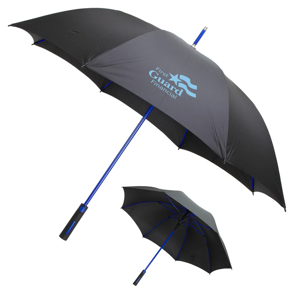 Parapluie automatique Parkside avec armature de couleur contrastante