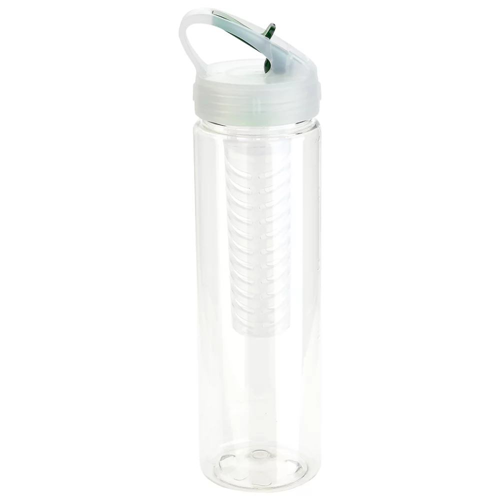 Bouteille infuseur Arena 25 oz PET Eco-Polyclear™ avec couvercle rabattable