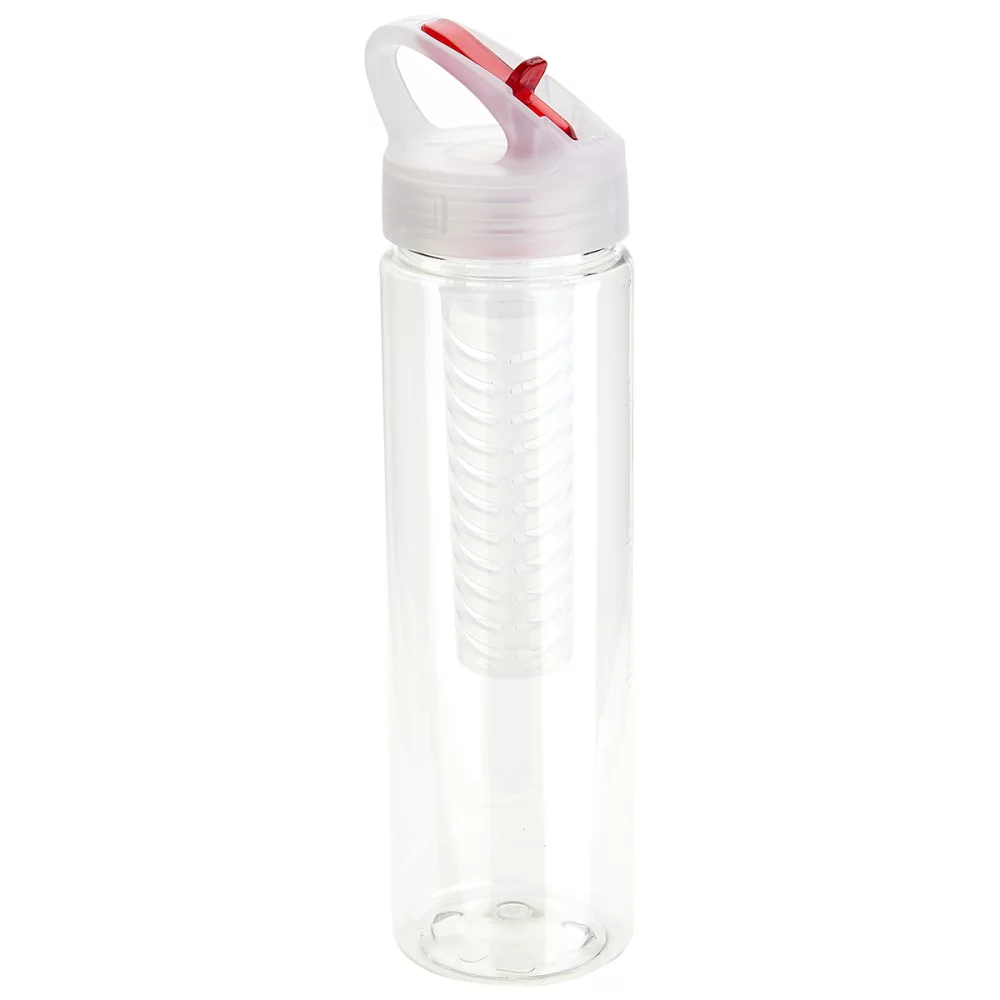 Bouteille infuseur Arena 25 oz PET Eco-Polyclear™ avec couvercle rabattable