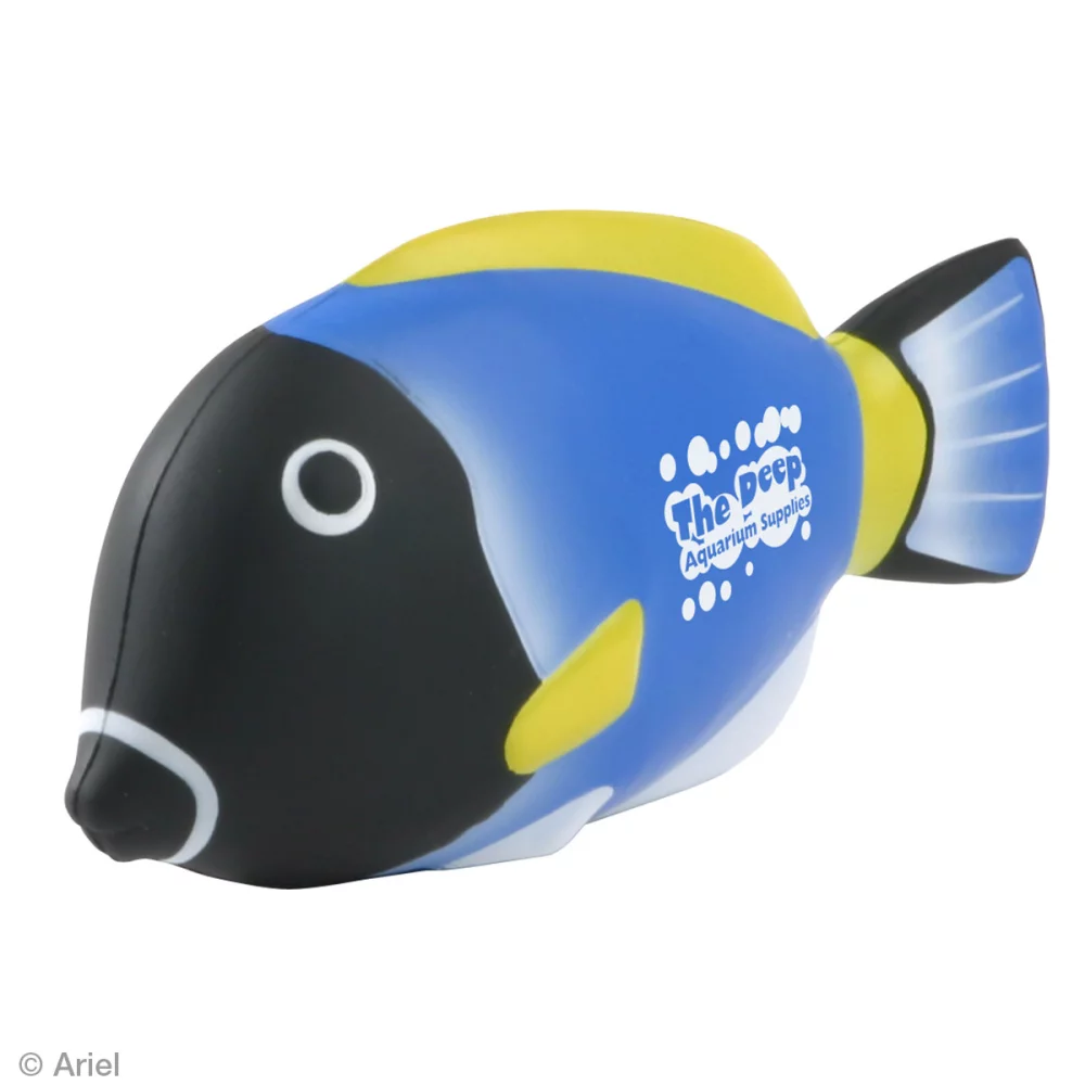 Soulageur de stress poisson chirurgien bleu