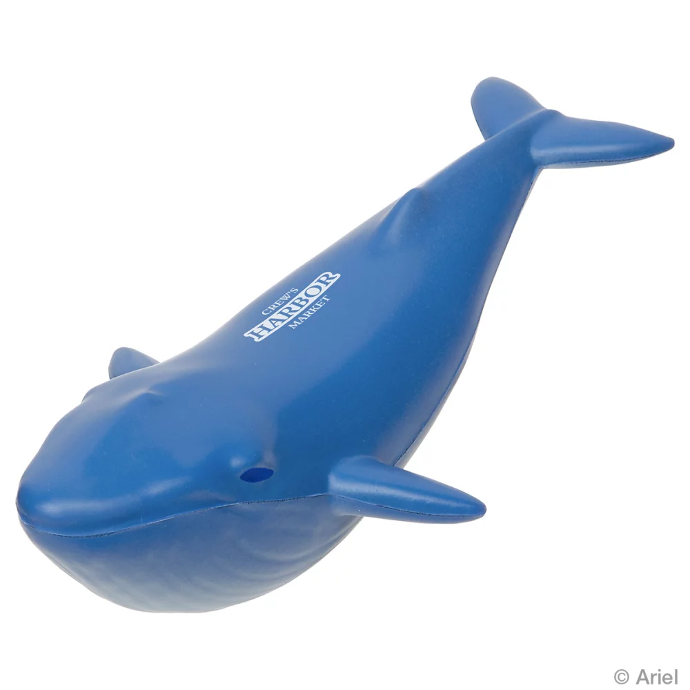 Soulage-stress de baleine bleue