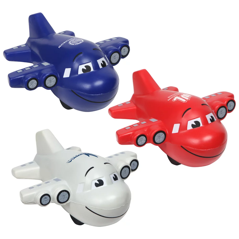 Soulage-stress en forme d'avion de grande taille