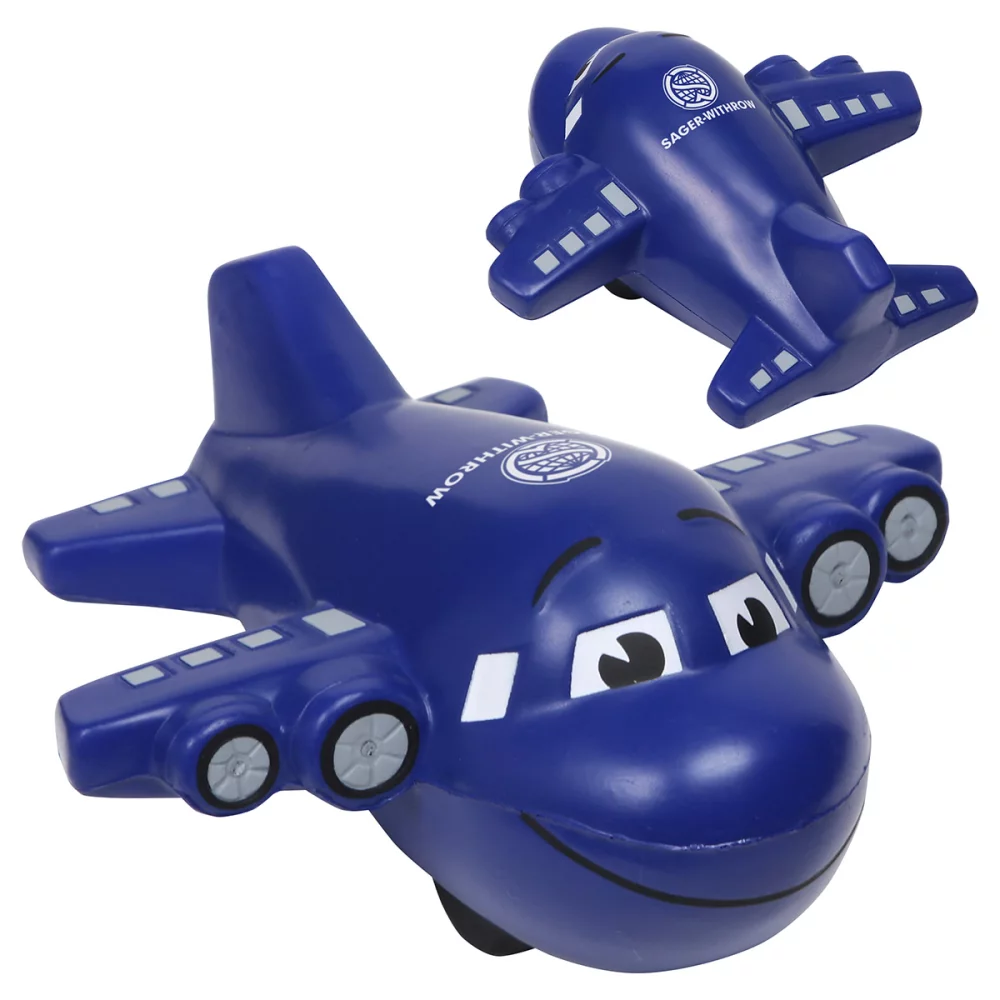 Soulage-stress en forme d'avion de grande taille