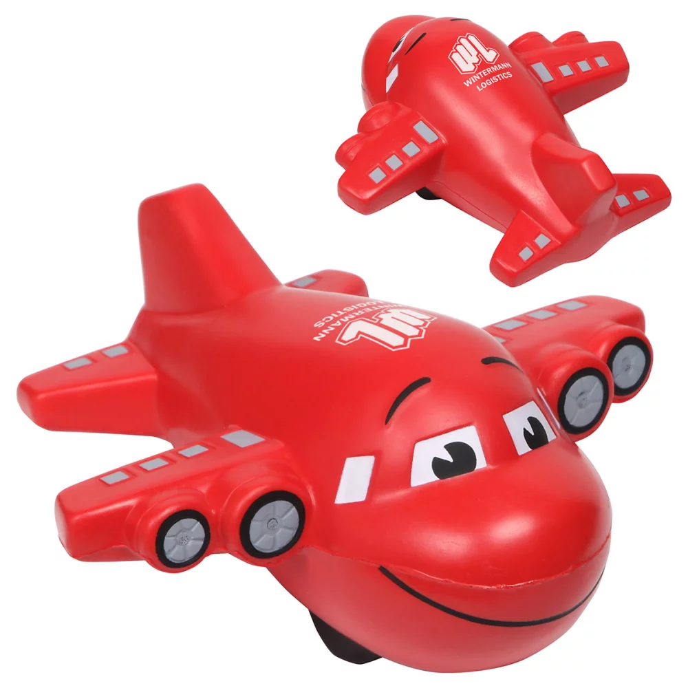 Soulage-stress en forme d'avion de grande taille