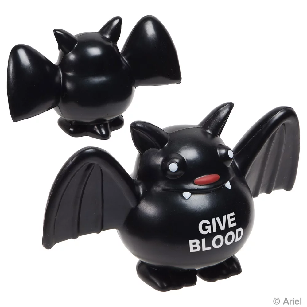 Soulageur de stress en forme de chauve-souris